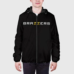 Куртка с капюшоном мужская Brazzers, цвет: 3D-черный — фото 2
