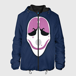 Куртка с капюшоном мужская Payday Face, цвет: 3D-черный