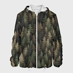 Мужская куртка Лесной камуфляж