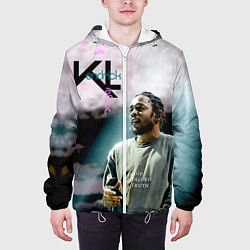 Куртка с капюшоном мужская KL: Kendrick Lamar, цвет: 3D-белый — фото 2