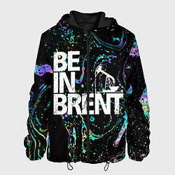 Куртка с капюшоном мужская Be in brent, цвет: 3D-черный