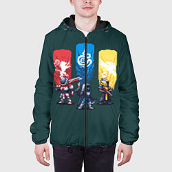 Куртка с капюшоном мужская Destiny: Go, цвет: 3D-черный — фото 2
