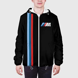 Куртка с капюшоном мужская BMW BLACK COLLECTION БМВ, цвет: 3D-белый — фото 2