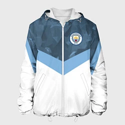 Куртка с капюшоном мужская Manchester City FC: Sport, цвет: 3D-белый