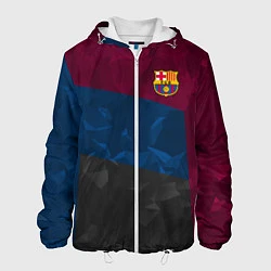 Мужская куртка FC Barcelona: Dark polygons