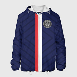Куртка с капюшоном мужская FC PSG: Paris, цвет: 3D-белый