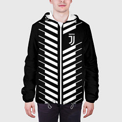 Куртка с капюшоном мужская FC Juventus: Creative, цвет: 3D-белый — фото 2