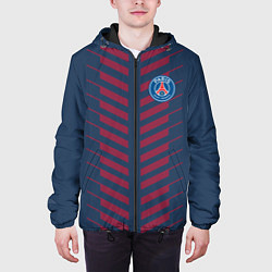Куртка с капюшоном мужская FC PSG: Creative, цвет: 3D-черный — фото 2