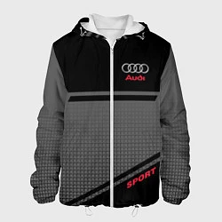 Мужская куртка Audi: Crey & Black