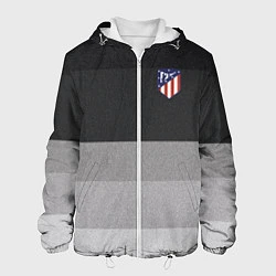 Мужская куртка ФК Атлетико Мадрид: Серый стиль