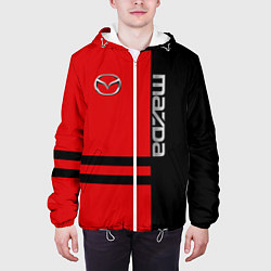 Куртка с капюшоном мужская Mazda R&B, цвет: 3D-белый — фото 2