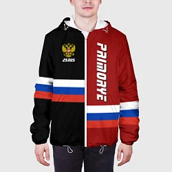 Куртка с капюшоном мужская Primorye, Russia, цвет: 3D-белый — фото 2