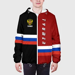 Куртка с капюшоном мужская Tyumen, Russia, цвет: 3D-белый — фото 2