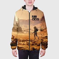 Куртка с капюшоном мужская Far Cry 5: On Mars, цвет: 3D-черный — фото 2