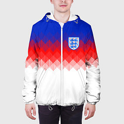 Куртка с капюшоном мужская Сборная Англии: Тренировочная ЧМ-2018, цвет: 3D-белый — фото 2