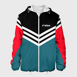 Куртка с капюшоном мужская Firm 90s: Arrows Style цвета 3D-белый — фото 1