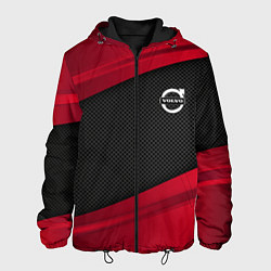 Куртка с капюшоном мужская Volvo: Red Sport, цвет: 3D-черный