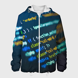 Куртка с капюшоном мужская Programming Collection, цвет: 3D-белый