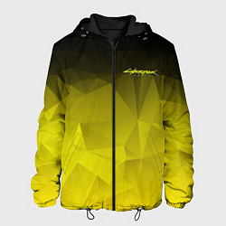 Мужская куртка Cyberpunk 2077: Yellow Poly
