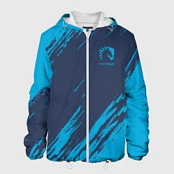 Куртка с капюшоном мужская Team Liquid: Abstract Style, цвет: 3D-белый