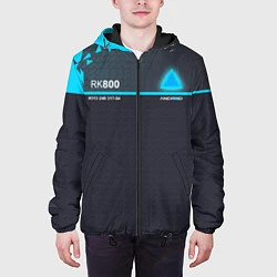 Куртка с капюшоном мужская Detroit: RK800, цвет: 3D-черный — фото 2