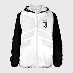 Куртка с капюшоном мужская JUVENTUS SPORT, цвет: 3D-белый