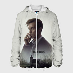 Куртка с капюшоном мужская True Detective: Autumn, цвет: 3D-белый