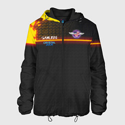 Куртка с капюшоном мужская Cyberpunk 2077: Crystal Jork, цвет: 3D-черный