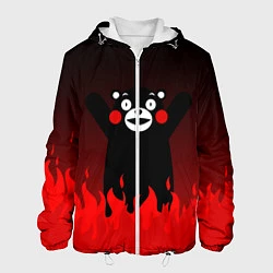 Мужская куртка Kumamon: Hell Flame