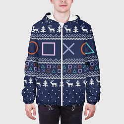 Куртка с капюшоном мужская Winter PS, цвет: 3D-белый — фото 2