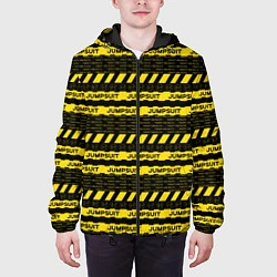 Куртка с капюшоном мужская Twenty One Pilots: Jumpsuit, цвет: 3D-черный — фото 2