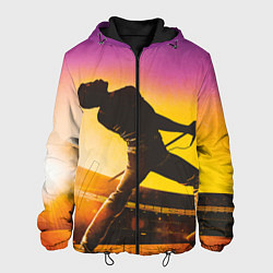 Куртка с капюшоном мужская Bohemian Rhapsody, цвет: 3D-черный