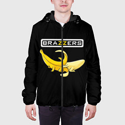 Куртка с капюшоном мужская Brazzers: Black Banana, цвет: 3D-черный — фото 2