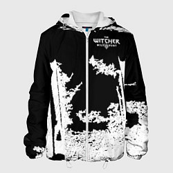 Куртка с капюшоном мужская The Witcher 3: Wild Hunt, цвет: 3D-белый