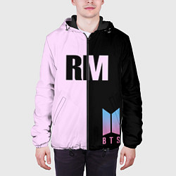 Куртка с капюшоном мужская BTS RM, цвет: 3D-черный — фото 2
