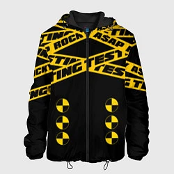 Куртка с капюшоном мужская ASAP Rocky Testing, цвет: 3D-черный