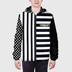 Куртка с капюшоном мужская The Prodigy style, цвет: 3D-черный — фото 2