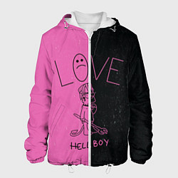 Куртка с капюшоном мужская Lil Peep: Hell Boy, цвет: 3D-белый