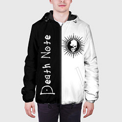Куртка с капюшоном мужская Death Note 1, цвет: 3D-черный — фото 2