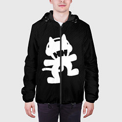 Куртка с капюшоном мужская MONSTERCAT, цвет: 3D-черный — фото 2