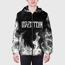 Куртка с капюшоном мужская LED ZEPPELIN, цвет: 3D-черный — фото 2