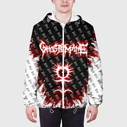 Куртка с капюшоном мужская GHOSTEMANE, цвет: 3D-белый — фото 2