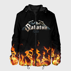 Куртка с капюшоном мужская Sabaton, цвет: 3D-черный
