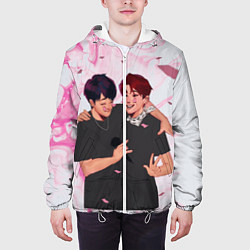 Куртка с капюшоном мужская Stray Kids, цвет: 3D-белый — фото 2