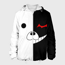 Куртка с капюшоном мужская Monokuma, цвет: 3D-белый