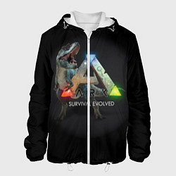 Куртка с капюшоном мужская Ark Survival Evolved, цвет: 3D-белый