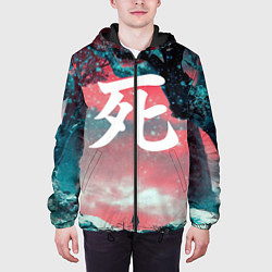 Куртка с капюшоном мужская Sekiro shadows die twice, цвет: 3D-черный — фото 2
