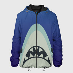 Куртка с капюшоном мужская IKEA Shark, цвет: 3D-черный