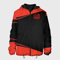 Куртка с капюшоном мужская League of Legends, цвет: 3D-черный