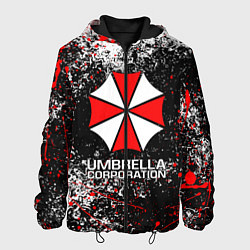 Куртка с капюшоном мужская UMBRELLA CORP, цвет: 3D-черный